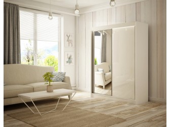 Szafa przesuwna Vilo 150 Połysk Lacobel