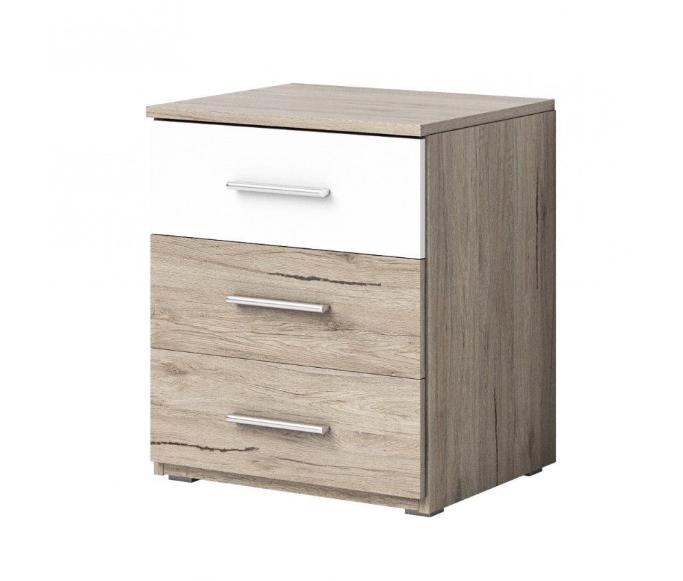 Stolik nocny Teba 3 szuflady