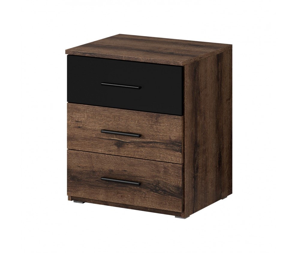Stolik nocny Teba 3 szuflady