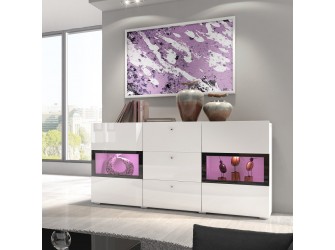 Komoda Lano Biały Połysk