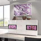 Komoda Lano Biały Połysk