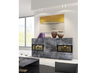 Komoda Lano Beton Ciemny