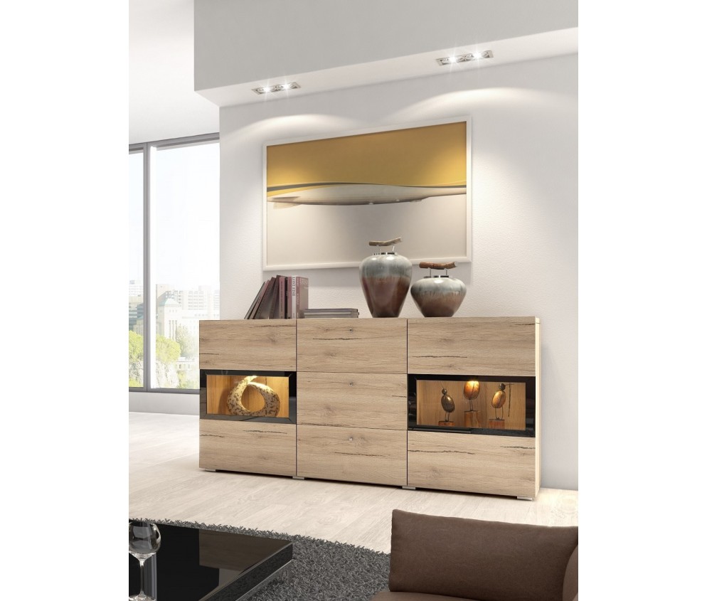 Komoda Lano Dąb San Remo Jasny