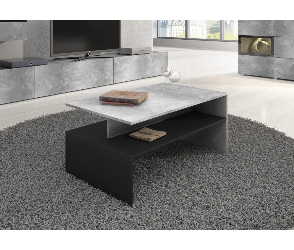 Stolik kawowy Lano Beton Jasny