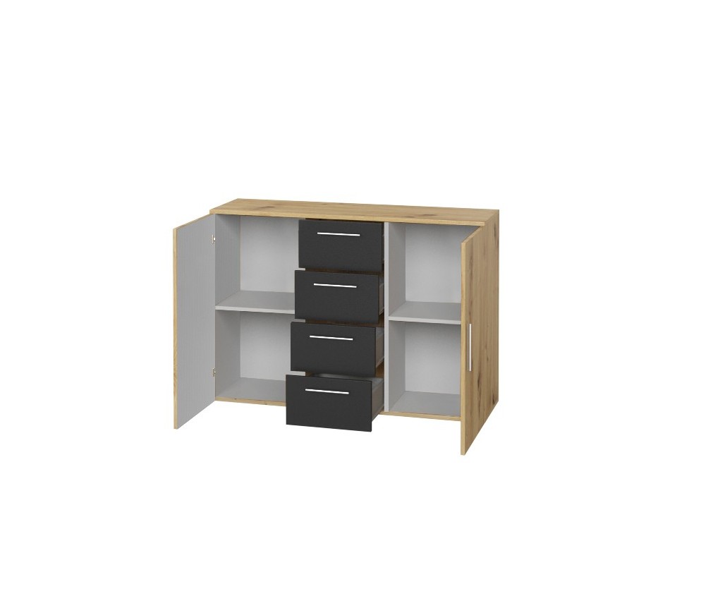 Komoda 2D4S Reva Arctic Pine Jasny