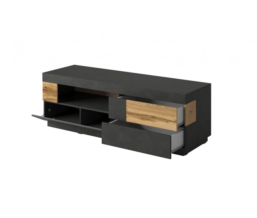 Komoda RTV Keli 1D2S 41 Matera + Dąb Wotan