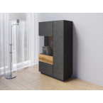 Komoda Keli wysoka 2D Lewa 42 Matera + Dąb Wotan