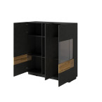 Komoda Keli wysoka 3D 46 Matera + Dąb Wotan