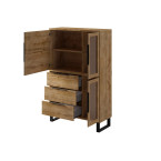 Witryna 3D3S Nelle 12 Dąb Wotan