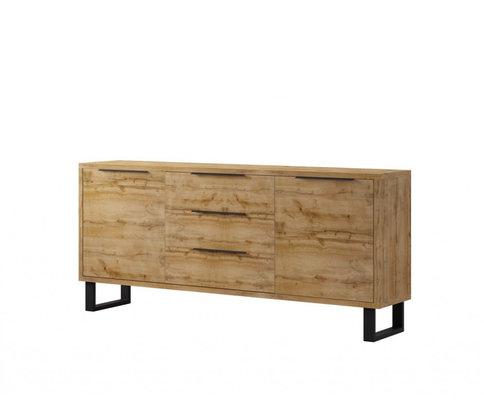 Komoda 2D3S Nelle 25 Dąb Wotan