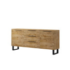 Komoda 2D3S Nelle 25 Dąb Wotan