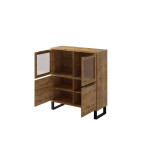 Wysoka Komoda 4D Nelle 42 Dąb Wotan