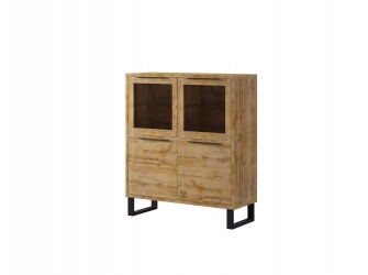 Wysoka Komoda 4D Nelle 42 Dąb Wotan