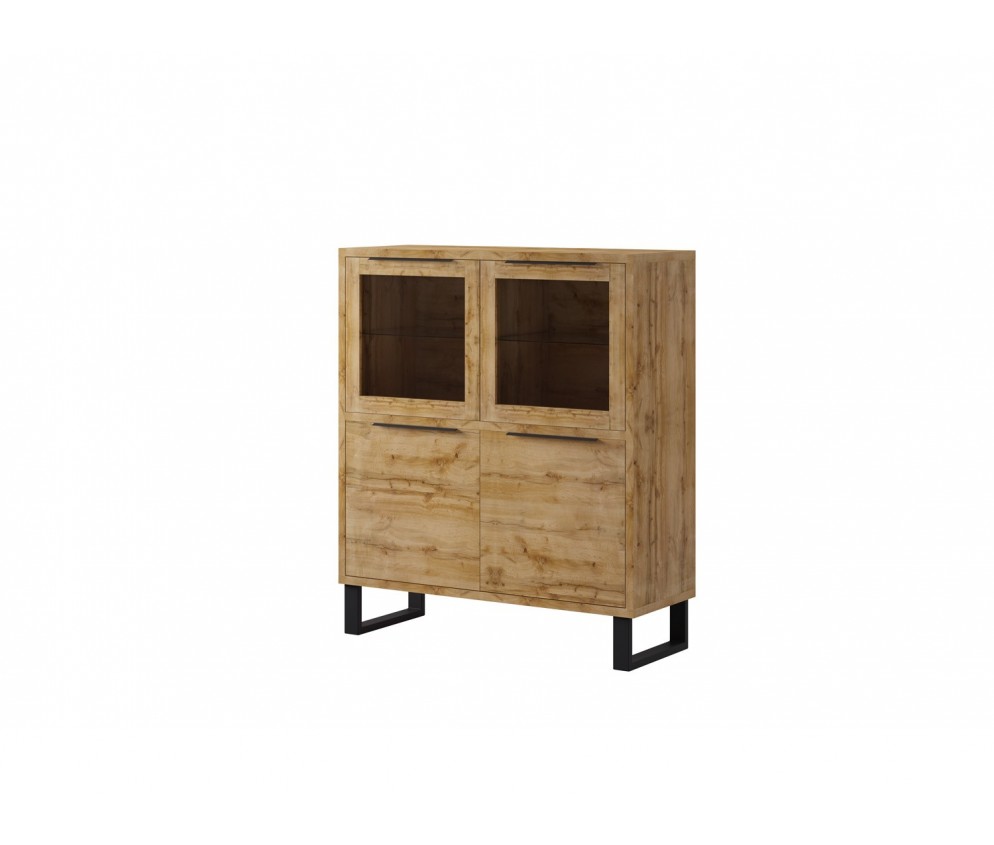 Wysoka Komoda 4D Nelle 42 Dąb Wotan