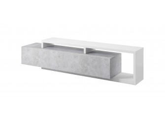 Komoda RTV Tabo 40 Biały/Beton