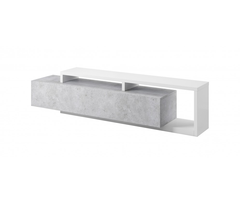 Meblościanka Tabo Biały/Beton