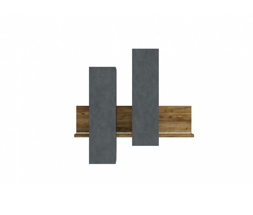 Witryna wisząca z półką Tabo 04  Matera/Appenzeller