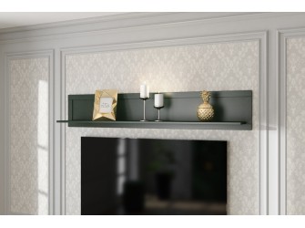 Półka Evora Zielony/Dąb Lefkas