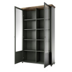 Witryna 2D Evora Zielony/Dąb Lefkas