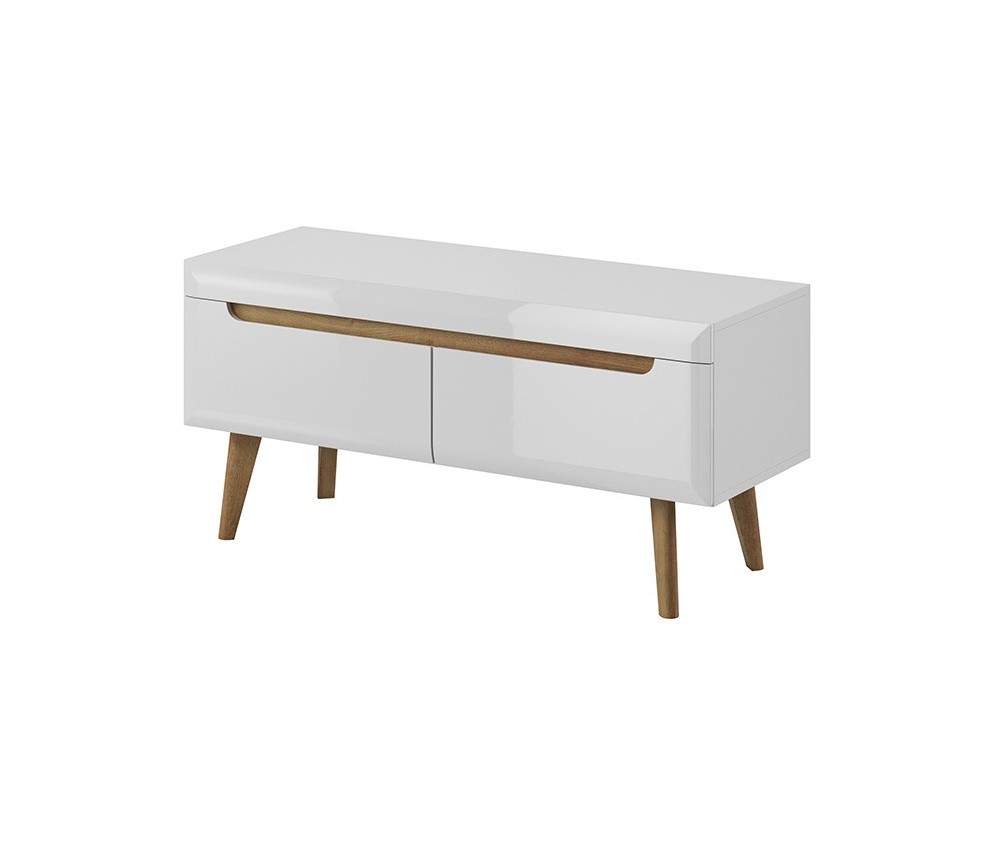 Szafka NRTV107 Norge Biały Połysk