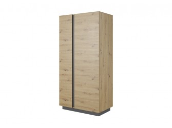 Szafa Coro 96 Dąb Artisan/Grafit