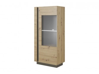 Witryna stojąca Coro 72 Artisan/Grafit