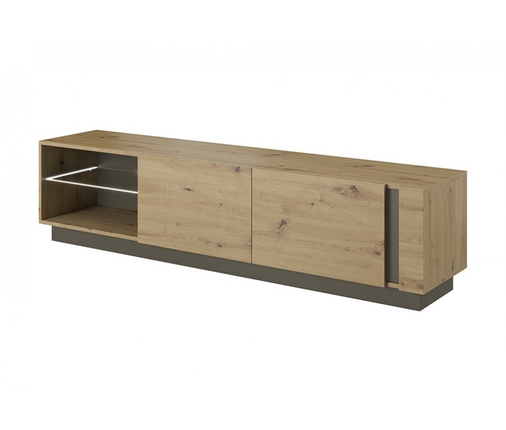 Stolik RTV Coro 187 Artisan/Grafit