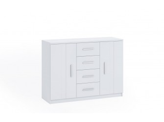 Komoda Lakas K2D4SZ Biała