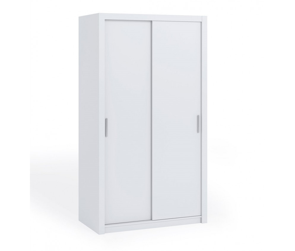 Szafa Przesuwna Lakas 120 Bez Lustra Biała