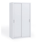 Szafa Przesuwna Lakas 120 Bez Lustra Biała