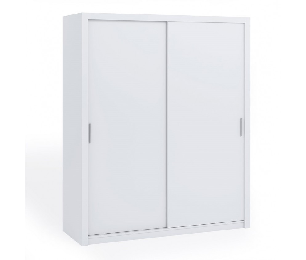 Szafa Przesuwna Lakas 180 Bez Lustra Biała