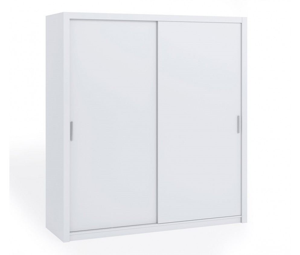 Szafa Przesuwna Lakas 200 Bez Lustra Biała