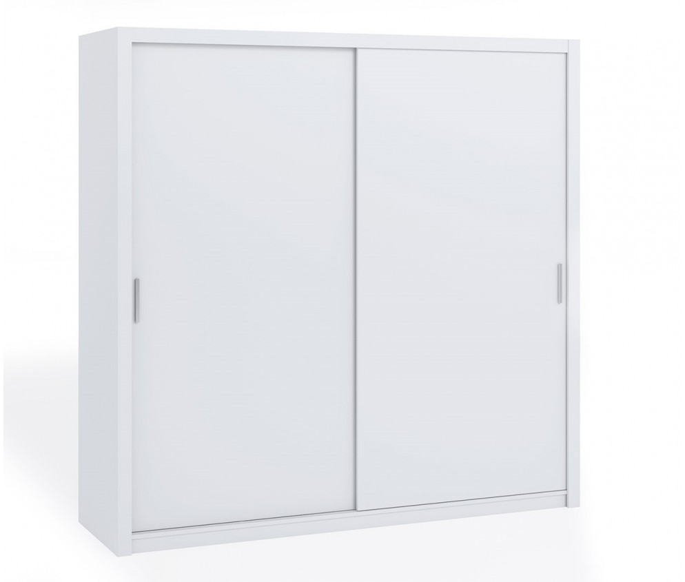 Szafa Przesuwna Lakas 220 Bez Lustra Biała