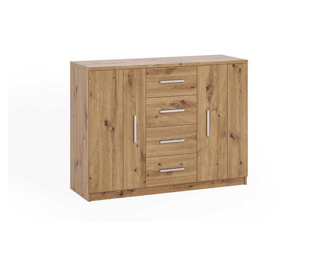 Komoda Lakas K2D4SZ Dąb Artisan