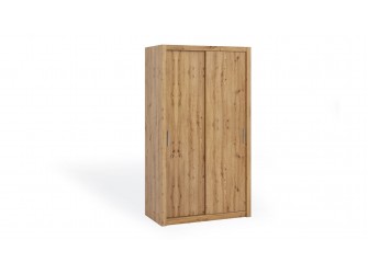 Szafa Przesuwna Lakas 120 Bez Lustra Dąb Artisan