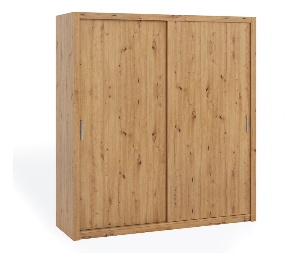 Szafa Przesuwna Lakas 200 Bez Lustra Dąb Artisan