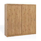 Szafa Przesuwna Lakas 220 Bez Lustra Dąb Artisan