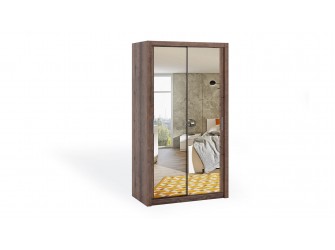 Szafa Przesuwna Lakas 120 Z Lustrami Dąb Monastery