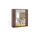 Szafa Przesuwna Lakas 200 Z Lustrami Dąb Monastery