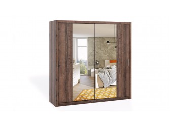 Szafa Przesuwna Lakas 220 Z Lustrami Dąb Monastery