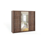 Szafa Przesuwna Lakas 250 Z Lustrem Dąb Monastery