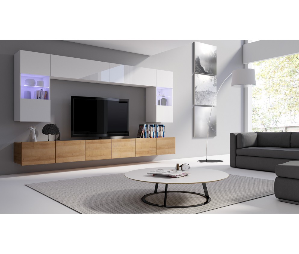 Meblościanka Rossi Nr 1 Połysk 5 kolorów