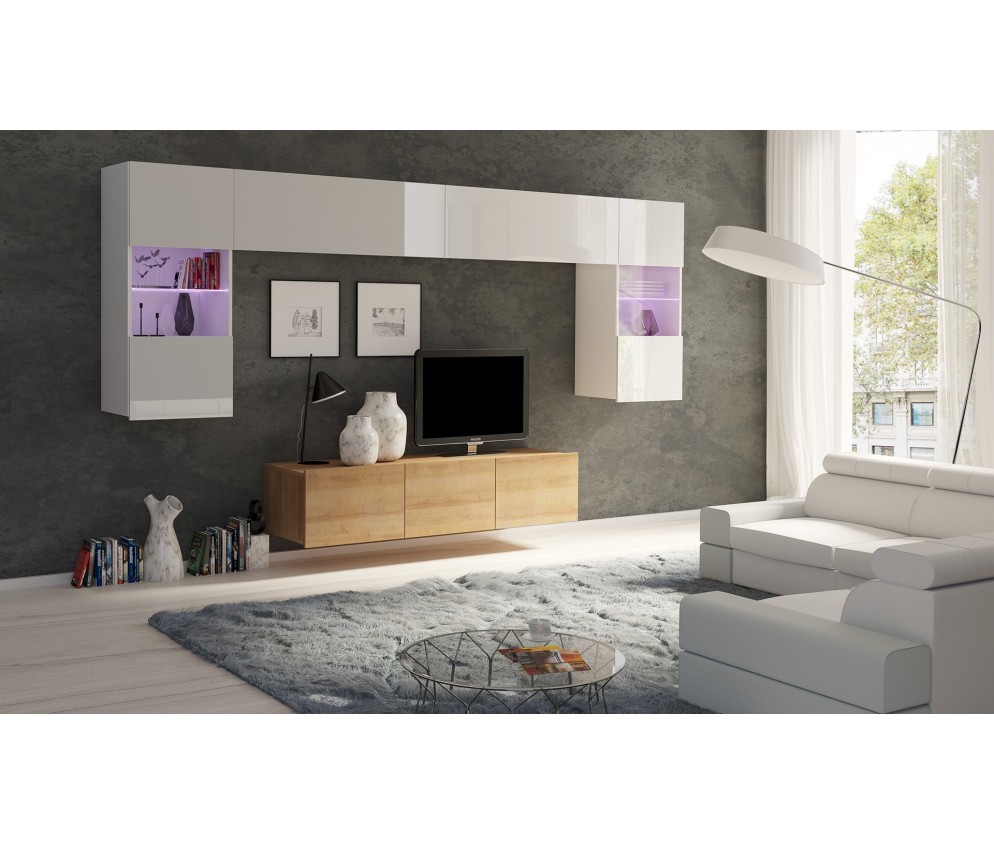 Meblościanka Rossi Nr 2 Połysk 5 kolorów