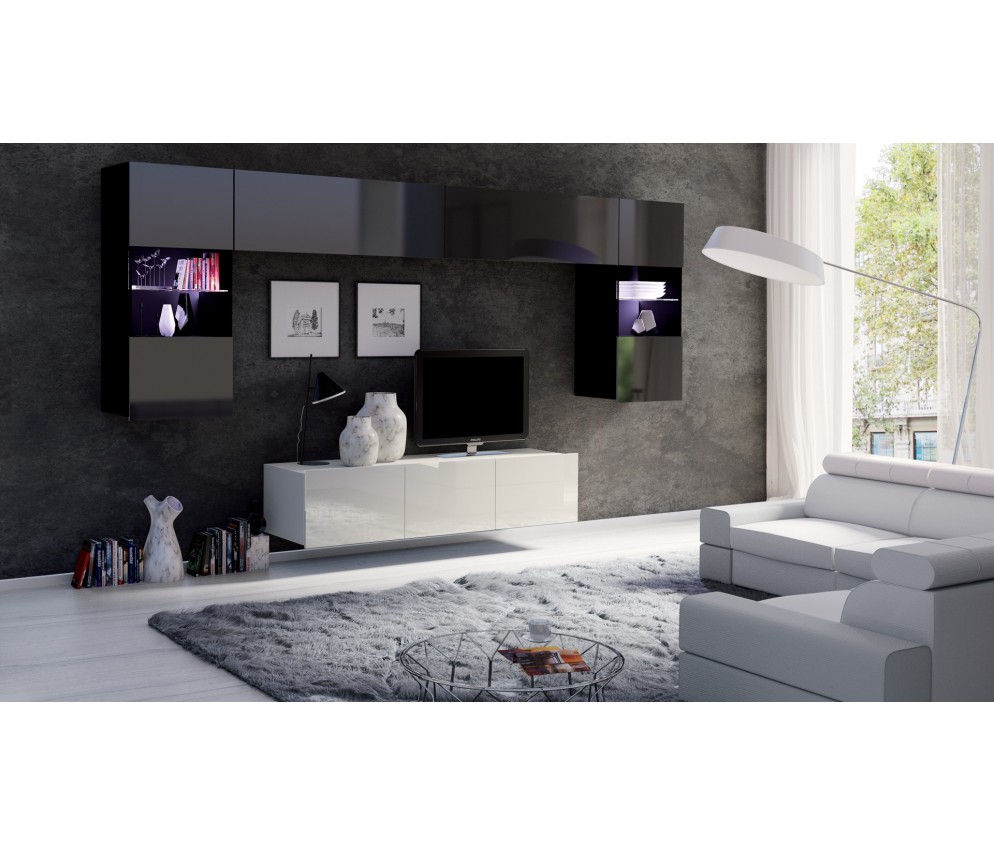 Meblościanka Rossi Nr 2 Połysk 5 kolorów