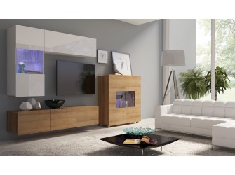 Meblościanka Rossi Nr 3 Połysk 5 kolorów