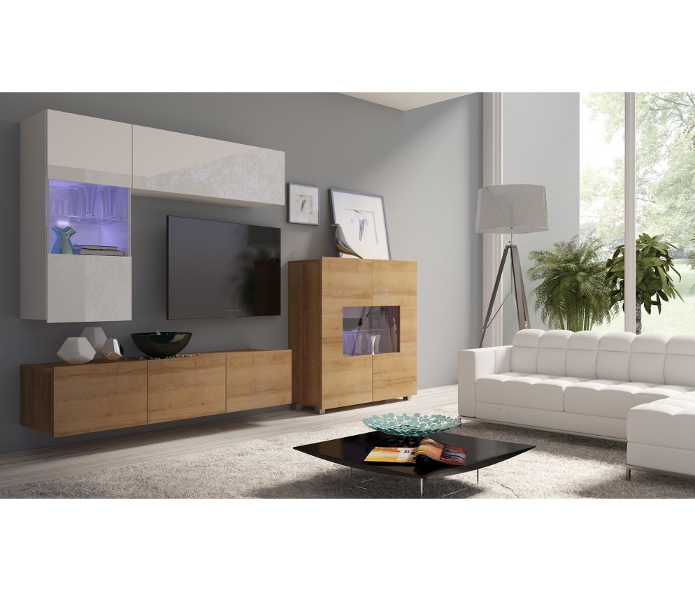 Meblościanka Rossi Nr 3 Połysk 5 kolorów