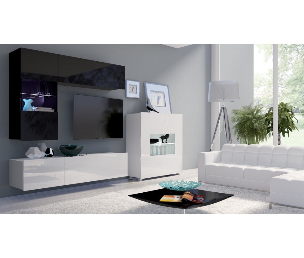 Meblościanka Rossi Nr 3 Połysk 5 kolorów