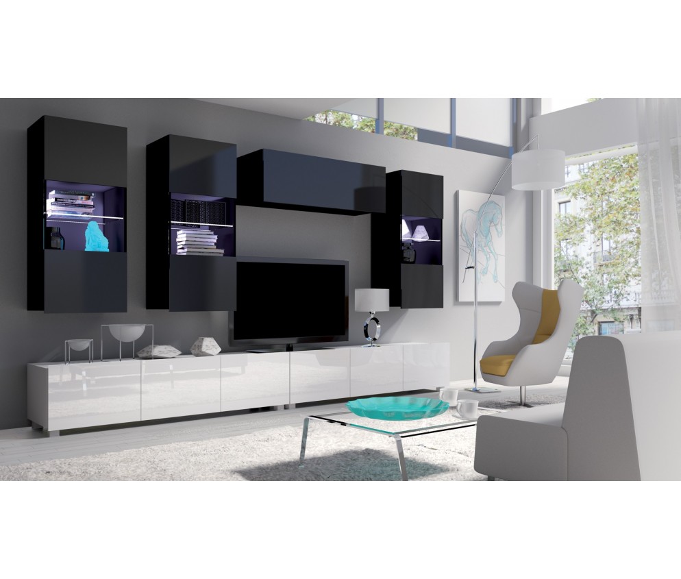 Meblościanka Rossi Nr 5 Połysk 5 kolorów