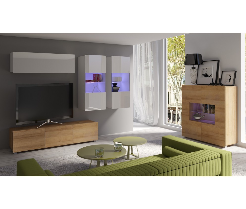 Meblościanka Rossi Nr 6 Połysk 5 kolorów