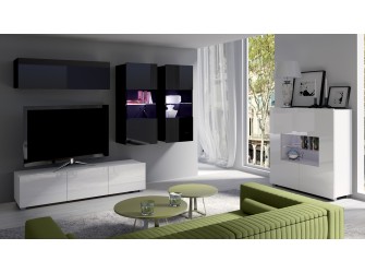 Meblościanka Rossi Nr 6 Połysk 5 kolorów